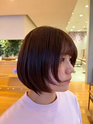 ショート 梶原 美保のヘアスタイル