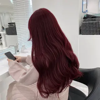 ロング カラー NANA💓韓国ヘア /レイヤー/暖色💓のヘアスタイル