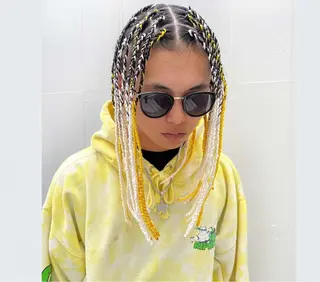 コーンロウ／ドレッド 浅賀晟弥のヘアスタイル