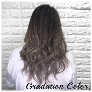 ロング カラー yuuka🌻 ハイライト/艶カラーのヘアスタイル