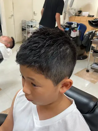 ショート メンズ キッズ ✂︎men's hair✂︎立石亮のヘアスタイル