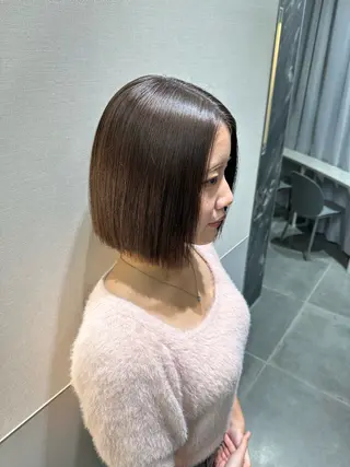 ミディアム 美髪特化✨ 伊織✨縮毛矯正✨のヘアスタイル