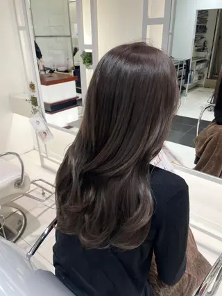 ロング カラー BiBi 武田 あやのヘアスタイル