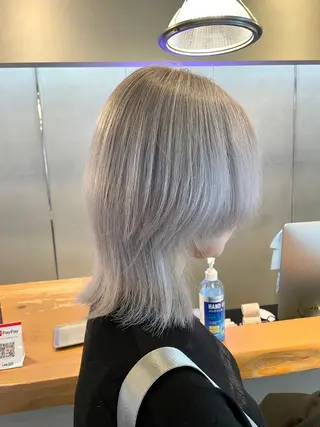 ミディアム 16日~benji 福間店です　長木のヘアスタイル