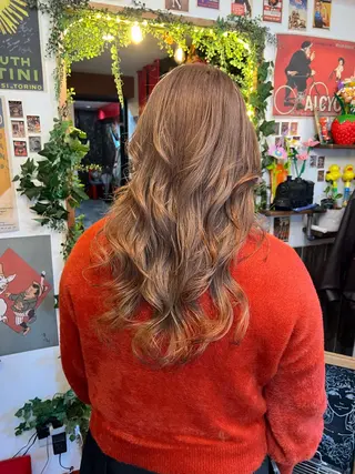 セミロング カラー カラーパティシエ facce🌼ikoのヘアスタイル