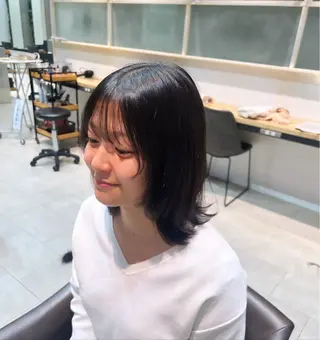 ミディアム 🫧Ai/ ロロネー森ノ宮💖のヘアスタイル