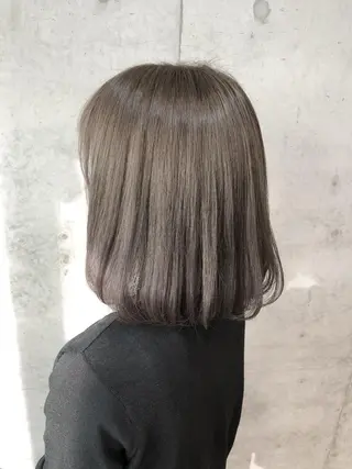 ミディアム カラー パーマ ヘアアレンジ 野口 秀人 🫧髪質改善🫧のヘアスタイル