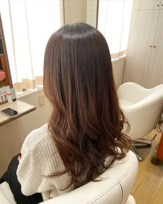 ロング 艶感🫧透明感カラー YUKARIのヘアスタイル