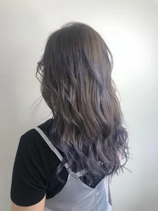 セミロング カラー ☕️ベージュカラー 内藤光哉☕️のヘアスタイル