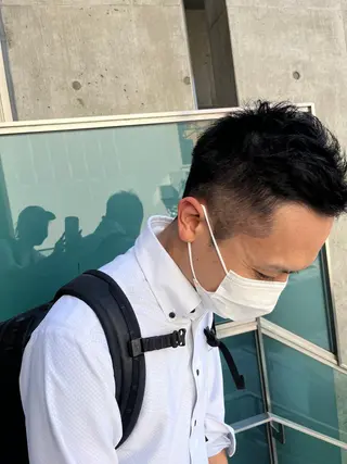 ショート カラー パーマ ヘアアレンジ メンズ キッズ ネイル マツエク・マツパ アイブロウ 久木原 ゆりのヘアスタイル