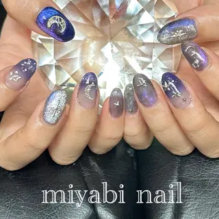 ネイル miyabi nail 桂川駅近くのネイルデザイン