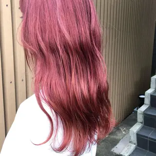 ロング カラー 仲間 菜々世のヘアスタイル
