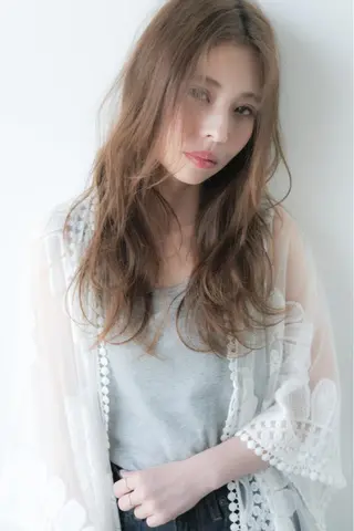 セミロング MIRIM栄 野田航生のヘアスタイル