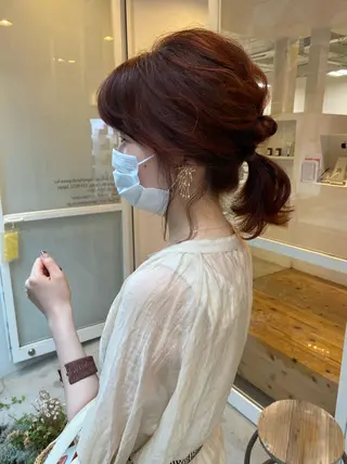 ショート やまぐち もえかのヘアスタイル