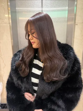 ロング カラー 梅田ハイトーンカラー 🎀riseのヘアスタイル