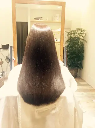 ロング カラー ハイトーン×髪質改善 KENTAのヘアスタイル