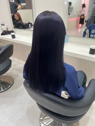 ロング カラー モテ髪ハイトーン🫧 serina🎀池袋のヘアスタイル
