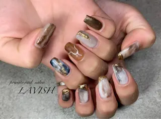 ネイル LAVISH nail salonのヘアスタイル