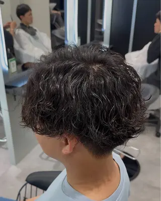 ショート パーマ メンズ メンズ特化👦🏻 和田 晃介のヘアスタイル