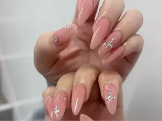 ネイル rina ニュアンス♡ワンホンのネイルデザイン