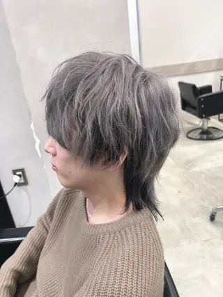 ショート 渋谷ハイトーン/ デザインカラー阿部のヘアスタイル