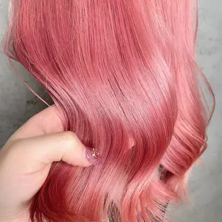 ロング カラー LUXBE LUCE ひなののヘアスタイル