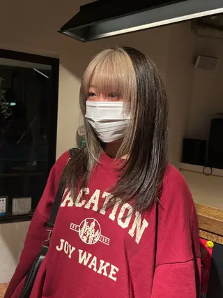ロング カラー 韓国好き🇰🇷 美容師MIKUのヘアスタイル