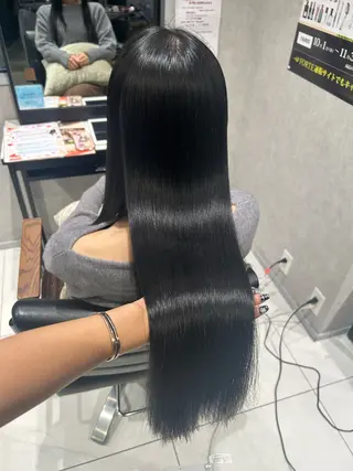 カラー 透明感カラー💙 束感マツエク🪼海月のマツエク・マツパデザイン