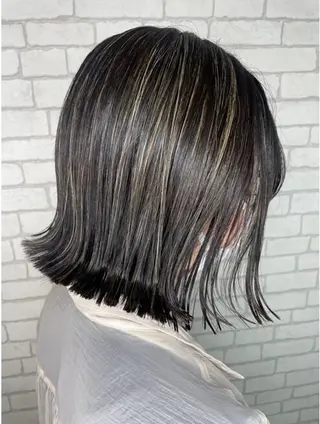 ショート カラー 大人メンズ 仲間純子🫧のヘアスタイル