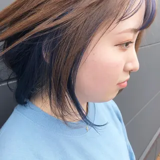 ショート カラー ヘアアレンジ yoshino yukoのマツエク・マツパデザイン