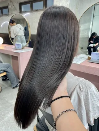 ロング 髪質改善カラー🦋 レイヤー/ナカネのヘアスタイル