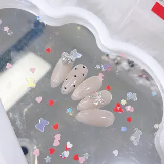 ネイル MoMoA Nail ネイル長さ出し専門店のネイルデザイン