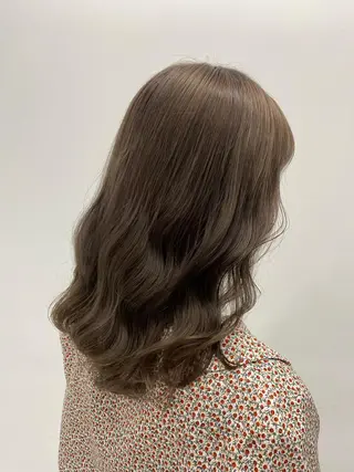 カラー 韓国風レイヤーカット 🍒サンジキ アカリのヘアスタイル