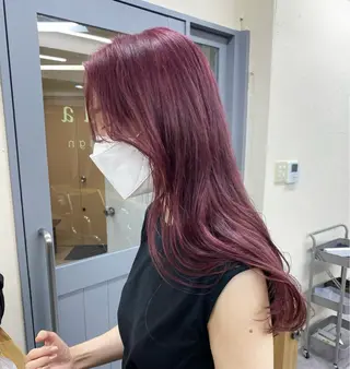 ロング 🧸🍯ダブルカラー モデルmio🍯🧸のヘアスタイル