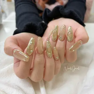 ロング ネイルJaol 池袋のネイルデザイン