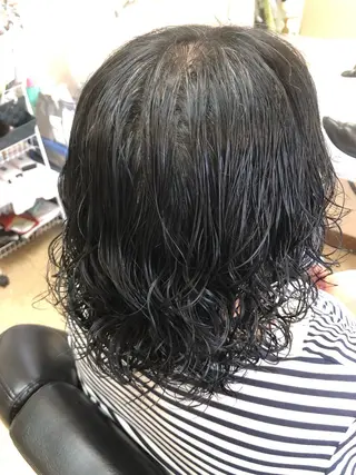 パーマ 石塚 浩のヘアスタイル