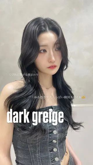 ロング 銀座/レイヤー/ 透明感カラー✨りくのヘアスタイル