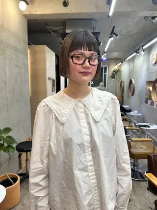ショート カラー カットモデル募集中 ／HARUKA🎀のヘアスタイル