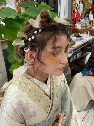 ヘアアレンジ 井上 歩美のヘアスタイル