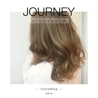 セミロング ロング カラー Lyhair🦊🎀 AKIのヘアスタイル