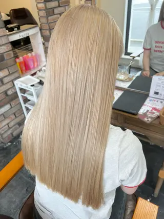 ロング カラー 【SET-UP中庄】 浅沼結斗のヘアスタイル