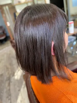 ミディアム カラー 💎白髪染めも対応 🙆👌山本明菜のヘアスタイル