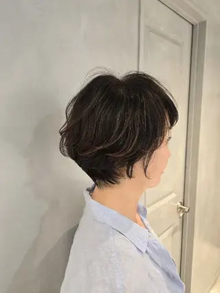 ショート パーマ ショート・ボブ✂️ 紅葉のヘアスタイル