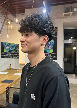 パーマ ORe'S HAIR BE　GLaDまなみのヘアスタイル