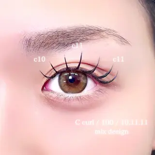 マツエク・マツパ ICY❁⃘eye aikaのマツエク・マツパデザイン