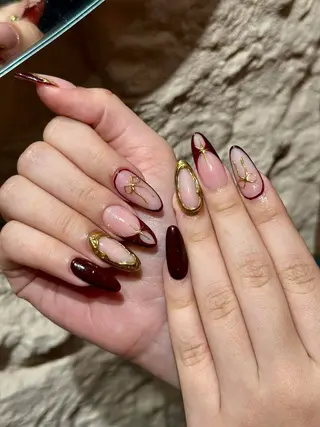 セミロング TDnailsalon所属・T&D NailSalonのネイルデザイン