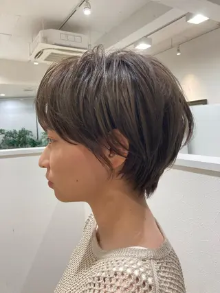 ショート 中江 翔のヘアスタイル