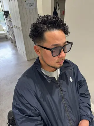 ショート メンズ メンズ特化美容師 若林陸のヘアスタイル