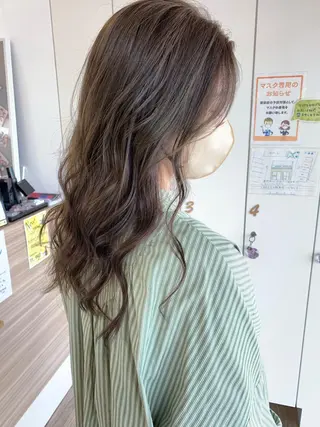 ロング カラー 🫧ウルフカット/ 畑中結衣🫧のヘアスタイル