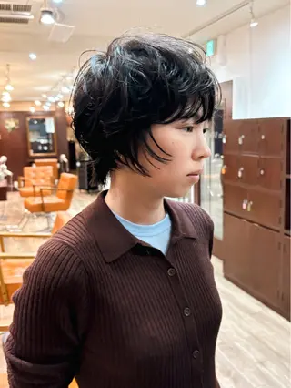 ショート パーマ enVOGUE🌀 宮本泰周のヘアスタイル